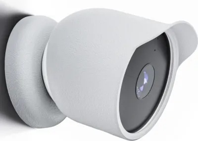 Image de INF Étui de protection en silicone pour Google Nest Cam Blanc