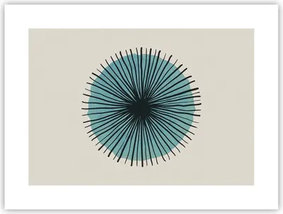 Produktbild von Poster - Poster ohne Rahmen - Auge Abstraktion Modern - 40x30 cm - Wand Bild - Wanddeko - Wandbilder - Kunstposter - Wandposter - Bilder - Kunstdruck - Wanddekoration - Wandbild - P2XAA40x30-4224