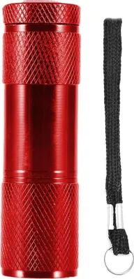 Obrázek produktu pro 4.5V 9LED UV svítilna Mini Expert Jade Torch 365-400nm pro detekci fluorescence červená