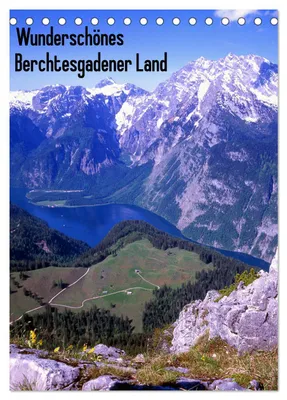 Produktbild von Wunderschönes Berchtesgadener Land (Tischkalender 2027 DIN A5 hoch), CALVENDO Monatskalender