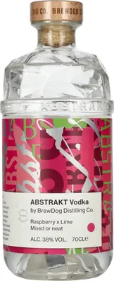 Produktbild von Brewdog ABSTRAKT RASPBERRY X LIME Vodka 38% Vol. 0,7l