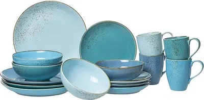 Produktbild von Servietten-Set, , 4er-Set, Teller, Tassen, Mokke
