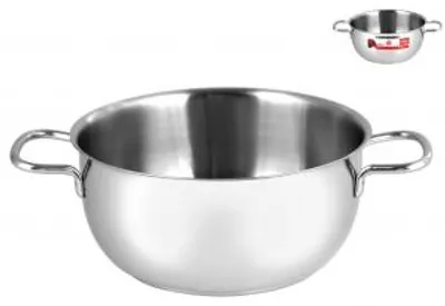 Produktbild von Home Stewpan INOX HOME Kochtopf, Edelstahl, 22 cm Durchmesser, Induktionsherd-geeignet