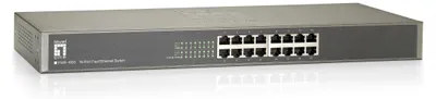 Productafbeelding van LevelOne Switch 16x FE FSW-1650 19" 100/UNM/16