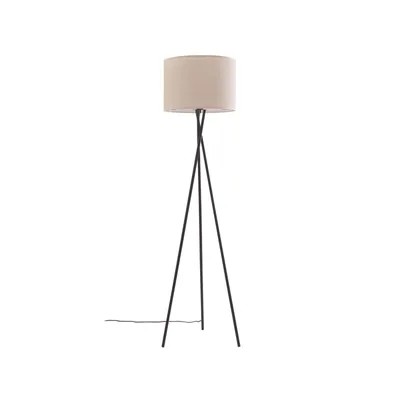 Produktbild von Lindby Stehleuchte Soula, Ø 40 cm, beige, Kunststoff, E27