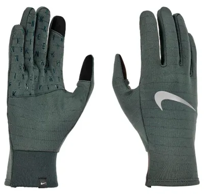 Immagine prodotto di Nike - Guanti "Thermafit" da uomo/donna unisex, corsa, materiale sintetico GT14628 (S) (verde)