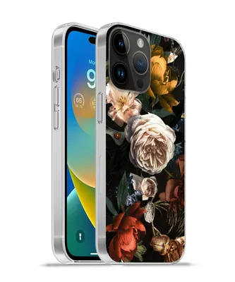 Produktbild von MuchoWow® Handyhülle Schutzhülle Hülle für Apple iPhone 14 Pro - Softcase Blumen - Natur - Muster Silikon Softcase Handy Hülle - Umschlag