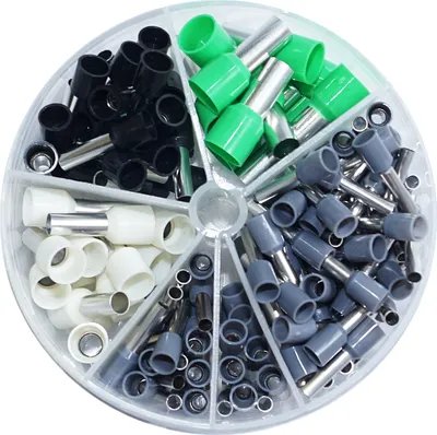 Produktbild von Aderendhülsen Sortiment isoliert 4-16 mm² Kabelhülsen Set 150 Stück