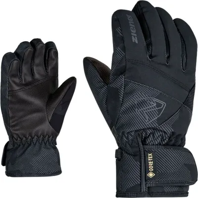 Obrázek produktu pro Ziener Leif GTX Black/Lime 5 Lyžařské rukavice