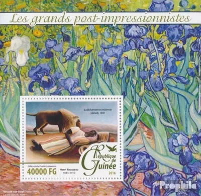 Produktbild von Briefmarken Guinea 2016 Mi Block 2641 (kompl. Ausgabe) postfrisch Postimpressionisten