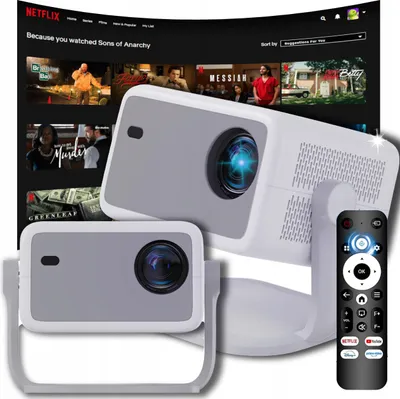 Zdjęcie produktu dla Projektor multimedialny CIRON TP350 Android WiFi6 LED 650 ANSI FHD 1080P