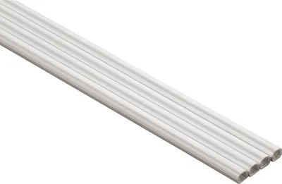 Produktbild von hama Kabelbrücke Set halbrund Länge: 1,0 m weiß 4er Set