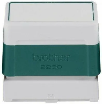 Immagine prodotto di Timbro Brother PR-2260G6P 22x60 mm verde