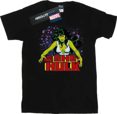 Produktbild von Marvel - "The Savage" T-Shirt für Damen BI47713 (3XL) (Schwarz)
