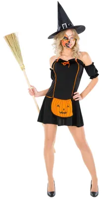 Produktbild von dressforfun® Frauenkostüm Pumpkin Witch