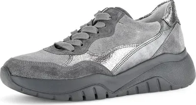 Obrázok produktu pre Topánky Gabor Sneaker Low - Grey Leather/Synthetic : Normal : 38 Veľkosť: 38 Šírka: Normálna