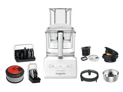 Produktbild von Magimix CS 5200 XL Premium, 3,6 l, Weiß, Tasten, Püree, 1 m, CE, NF