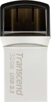 Produktbild von Transcend JetFlash 890S 32GB OTG USB Typ-C + USB 3.1