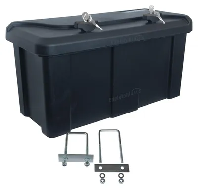 Produktbild von Aufbewahrungsbox mit 2 Verriegelungen für Anhänger