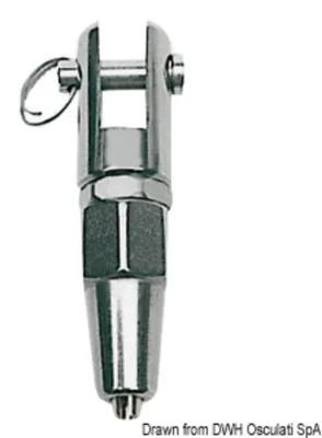 Image de Terminal à fourche pour épissure AISI 316 Ø 8 mm , 1 pièce
