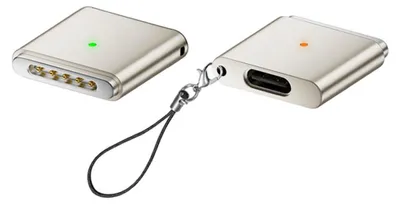 Produktbild von INF MagSafe 3 100W USB-C Adapter Aluminium 1.9cm x 1.6cm x 1.68cm MacBook Gold
