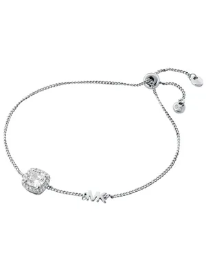 Zdjęcie produktu dla Michael Kors MKC1404AN040 Bransoletka damska srebrna 925 srebrna biała 20 cm