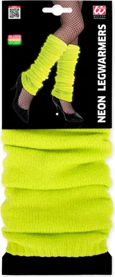 Immagine prodotto di scaldamuscoli anni '80 giallo neon