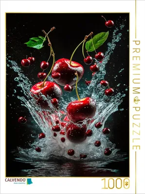 Produktbild von CALVENDO Puzzle Kirschen | 1000 Teile Lege-Größe 64x48cm Foto-Puzzle für glückliche Stunden