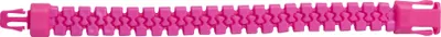 Produktbild von Reissverschluss-Armband pink - Einheitsgröße