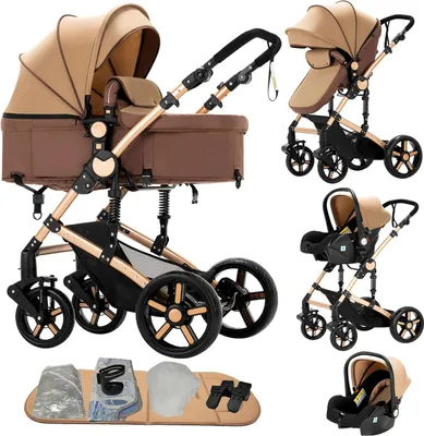 Obrázek produktu pro Nosítko, skládací design, pro kojence, 588-khaki
