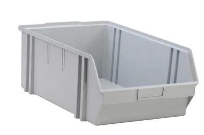 Produktbild von Abi Kunststoff-Stapelbox grau 485 x 310 x 180 mm