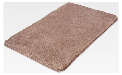 Produktbild von Badteppich aus Polyacryl in Taupe, 1 cm