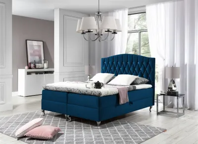 Produktbild von Boxspringbett Schlafzimmerbett DEVRAN 140x200cm in div. Farbvarianten