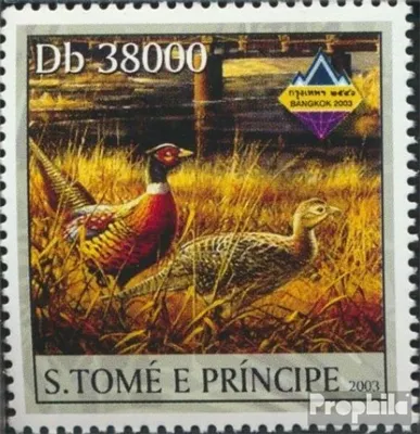 Produktbild von Briefmarken Sao Tome e Principe 2003 Mi 2102 (kompl.Ausg.) postfrisch Pilze, Blumen, Insekten, Vögel