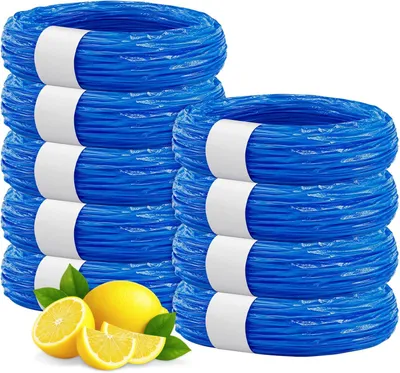 Produktbild von Windeleimer Nachfüllkassetten 9 Stück, für Baby und Katzenstreu, 4,5 m, blau