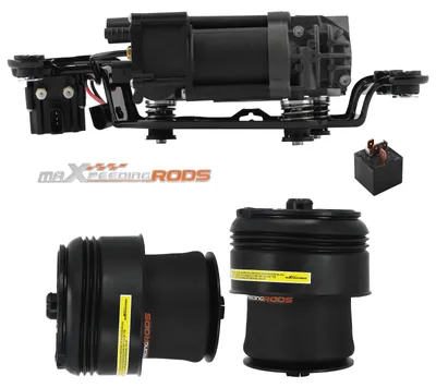 Produktbild von 2X Luftbalg Hinten + Kompressor + Ventilblock for BMW X5 F15 F85 X6 F16 F86