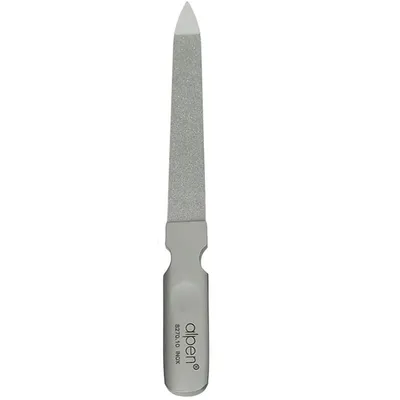 Image de Alpen Lime à ongles saphir, acier inoxydable, grossier et fin, 10.0 cm