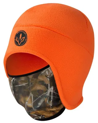 Produktbild von Wintermütze 2-in-1 Fleece Mütze mit Ohrenklappe für Damen und Herren