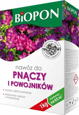 Obrázek produktu pro BIOPON Hnojivo pro popínavé rostliny a plaménky 1 kg