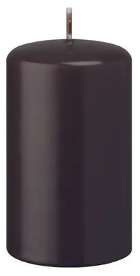 Produktbild von Flachkopf-Stumpenkerzen Chocolate Schokolade 80 x Ø 60 mm, 16 Stück
