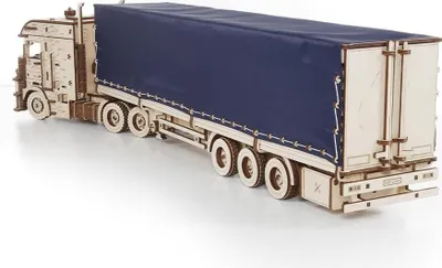 Zdjęcie produktu dla Wooden Puzzle 3D Truck Tir Set To Assemble Diy