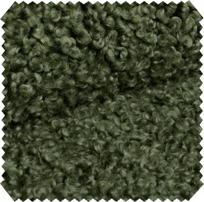 Produktbild von novely® ROLAND Bouclé-Stoff kuschelweicher Möbelstoff Volumen Polsterstoff | Meterware | 1lfm - Farbe: 14 Dunkelgrün