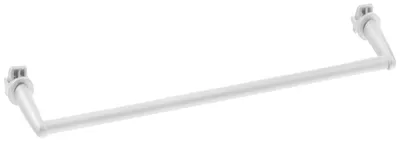 Produktbild von Aqualine Handtuchtrockner für Heizkörper 46cm, gerade, Weiß