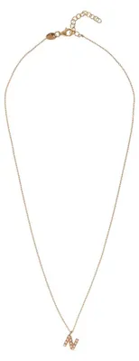 Produktbild von Vergoldete Halskette mit Swarovski-Perlen  N  AL4258.01.914
