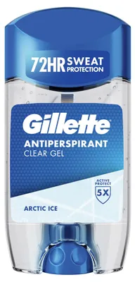 Produktbild von Gillette Arctic Ice Antitranspirant Clear Gel Stick für Männer 70ml
