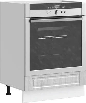Image de Armoire pour cuisinière Porto Gris Sonoma Matériau dérivé du bois