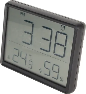 Obrázok produktu pre Digitálny budík, digitálne hodiny s teplotou a vlhkosťou, digitálne hodiny so zobrazením teploty, digitálne hodiny so zobrazením vlhkosti, digitálne hodiny, elektronické stolové hodiny