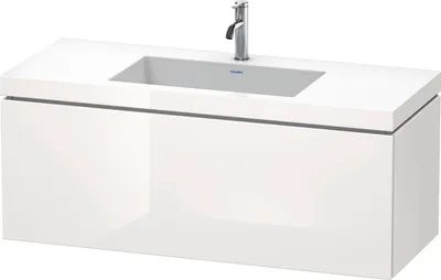 Produktbild von Duravit Duravit Waschtischunterbau L-CUBE WT Vero Air 500x1200x480mm 1 HL we hgl