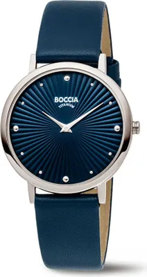 Produktbild von Boccia Armbanduhr Trend 3365-02 Titan, Lederband