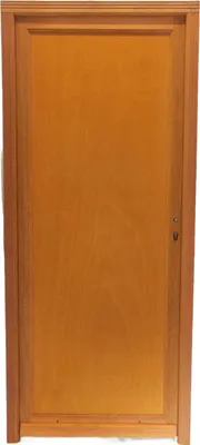 Image de Porte De Service Bois pleine Armagos (Muguet), H200xL90 p.Gauche